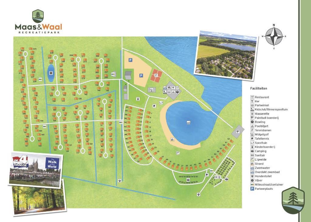 Vakantiewoning Maas En Waal 195 Villa Ewijk Luaran gambar